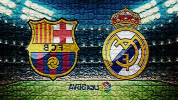 Madrid VS FC Barcelone - El Clásico Poster