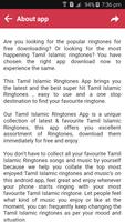Tamil Islamic Ringtones اسکرین شاٹ 3