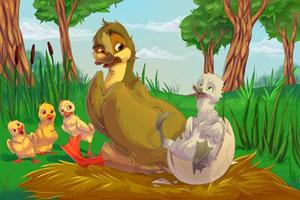 The Ugly Duckling Kids Book Ekran Görüntüsü 2