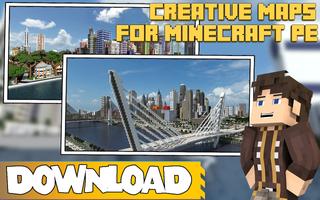Maps for Minecraft PE Creative capture d'écran 1