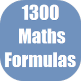 1300 Maths Formulas icône