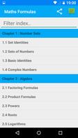 1300 Maths Formulas Screenshot 1