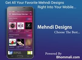 Mehndi Design Video App Affiche