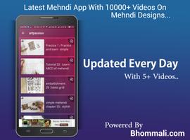 Mehndi Design Video App capture d'écran 1