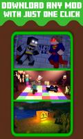 Mods for Minecraft PE Free Affiche