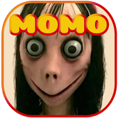 Momo horror story icône