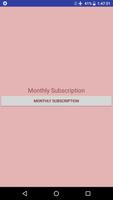 Monthly Free Subscription Affiche