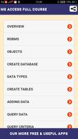 Learn MS Access Full Course - Tutorial Affiche
