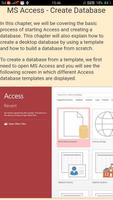 Learn MS Access Full Course - Tutorial capture d'écran 2