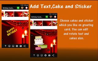 Happy Birthday Card Maker imagem de tela 1