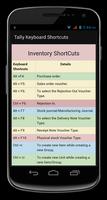 Tally Shortcut Keys capture d'écran 2