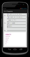 برنامه‌نما C++ Programs عکس از صفحه