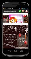 Birthday Greeting Cards Affiche