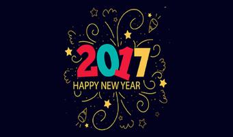 Happy New Year 2017 UP FRIENDS screenshot 1