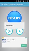 3G to 4G Converter - Simulator captura de pantalla 3