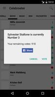 Celebrity Meter - your ranking screenshot 3