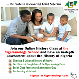 History of Nigeria (NIGERIANOLOGY)