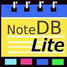 NoteDBLite（メモ帳、ノート、写真添付、検索） آئیکن