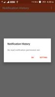 Notification History poster