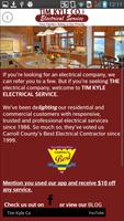 Tim Kyle Electrical Service screenshot 1