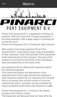 Pinarci Port Equipment capture d'écran 1
