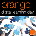 orange digital learning day icon