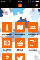 orange digital learning day poster