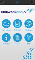 Netwerkplan Affiche