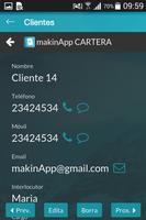 makinApp CARTERA اسکرین شاٹ 2