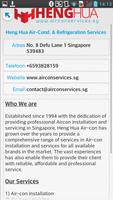 www.AirconServices.sg 스크린샷 1