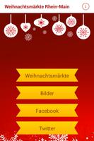 Poster Weihnachtsmärkte Rhein-Main