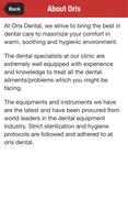 برنامه‌نما Oris Dental عکس از صفحه