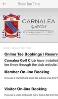 Carnalea Golf Club capture d'écran 1