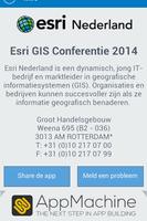 Esri GIS Conferentie 2015 capture d'écran 1