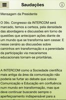 XXXIX Congresso Intercom اسکرین شاٹ 1
