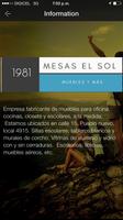 برنامه‌نما Mesas El Sol عکس از صفحه