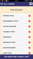 Learn PHP Full Course - PHP Learn to code php app الملصق
