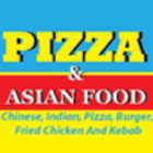 Pizza and Asian Food Zeichen