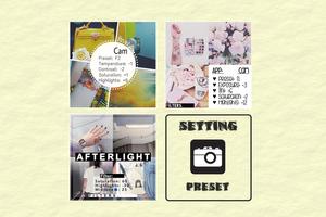 Setting Aplikasi vsco Preset تصوير الشاشة 1