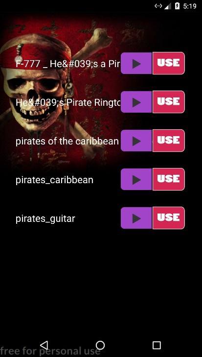 Pirates of the Caribbean Ringtones APK for Android Download