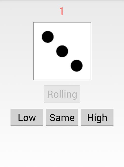 Dice and roll speed up