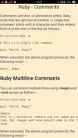 Learn Ruby Full Course capture d'écran 3