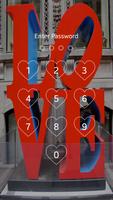 Love Amour Heart Lock Screen capture d'écran 1