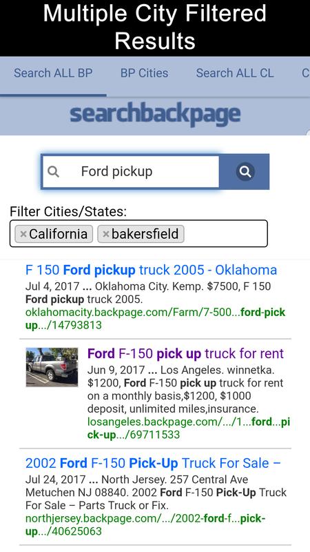 Search All Backpage Craigslist Pro Free Screenshot 3 Search All Backpage Craigslist Pro Free Screenshot 3