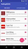 Rolling NEWS - Báo Cuộn الملصق