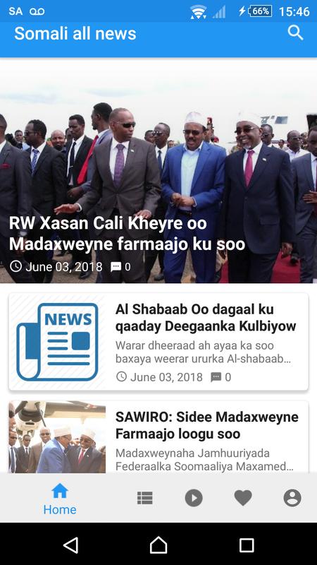 Somali All News For Android Apk Somali All News Screenshot 8