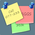 Reminder notes on Screen icon