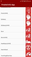 FirstAid Info App captura de pantalla 1