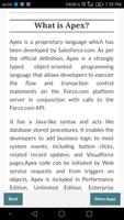 Apex Programming For Salesforce captura de pantalla 1