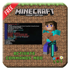 Activate Commands Mod For MCPE أيقونة